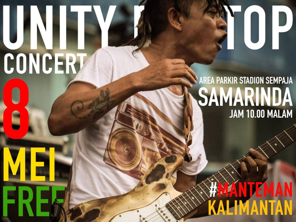 Tony Q Rastafara - Konser Samarinda